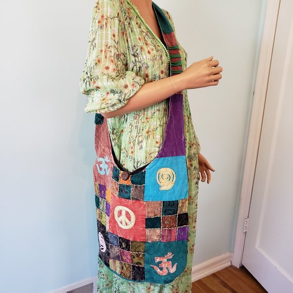 Cute Fabric bohemian bag, NWOT. - Picture 4 of 14